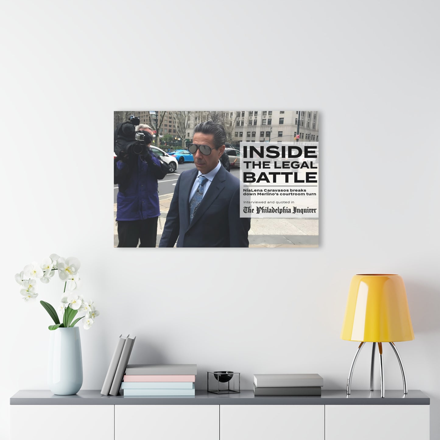 Joey Merlino Life On The Line Acrylic Wall Art