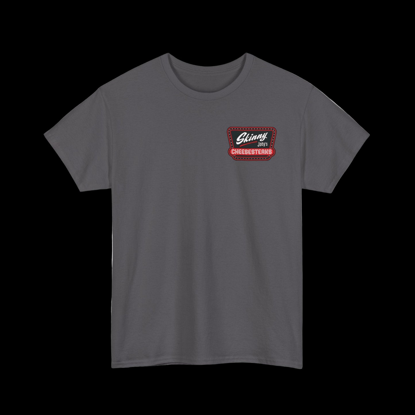 Skinny Joeys Cheesesteaks Unisex Heavy Cotton Tee