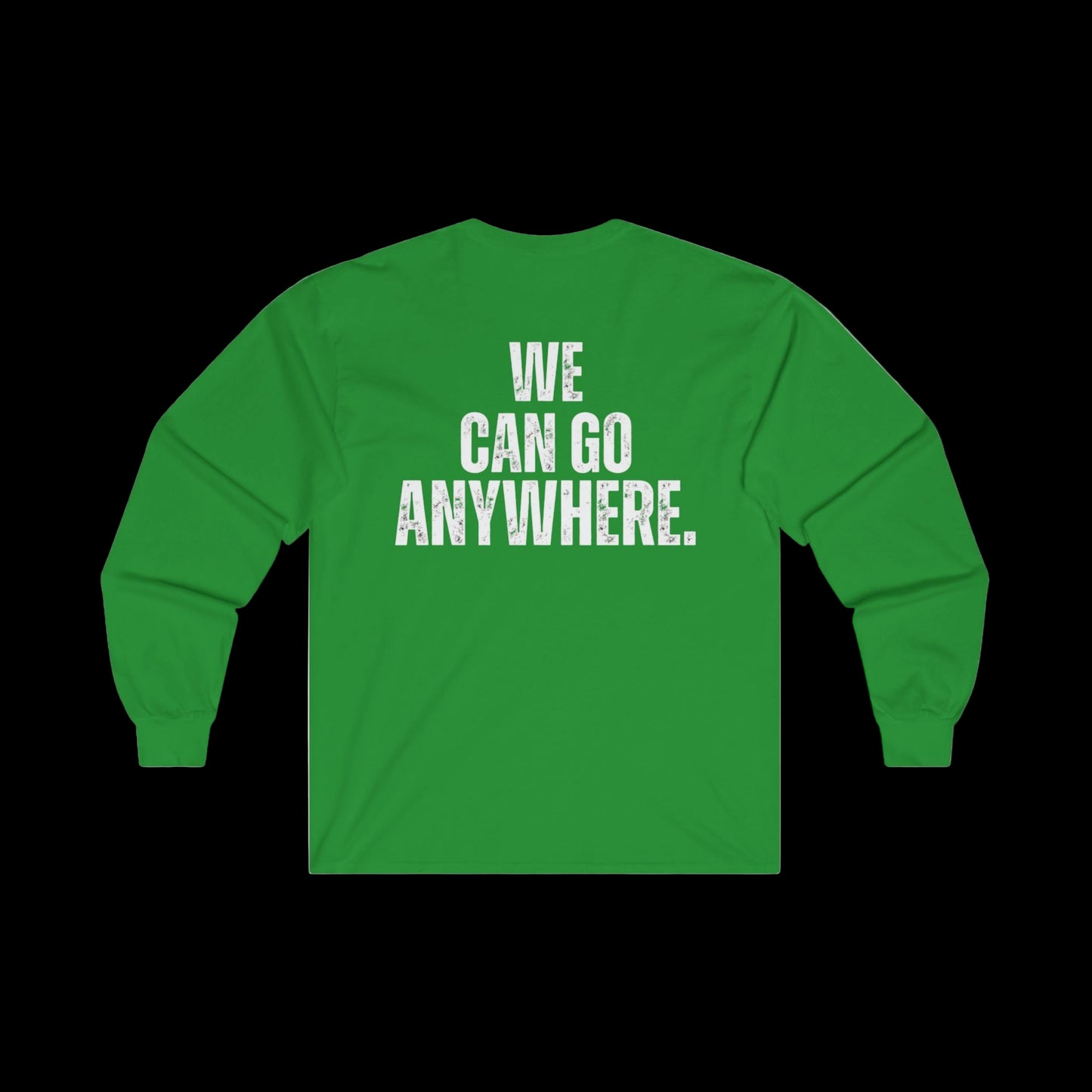 Skinny Joey’s Cheesesteaks × We Can Go Anywhere Unisex Long Sleeve Tee