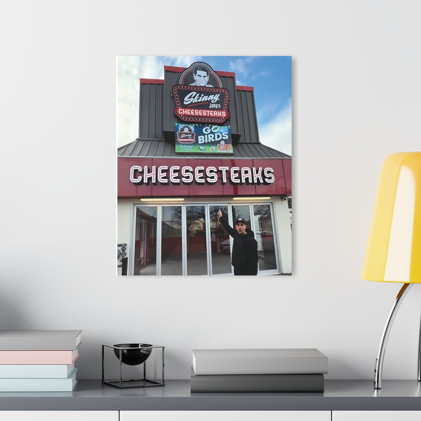 Skinny Joey Merlino @ Skinny Joey’s Cheesesteaks Acrylic Wall Art
