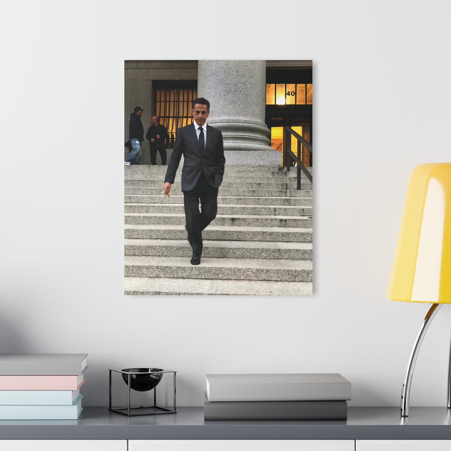 Skinny Joey Merlino No Rats Acrylic Wall Art