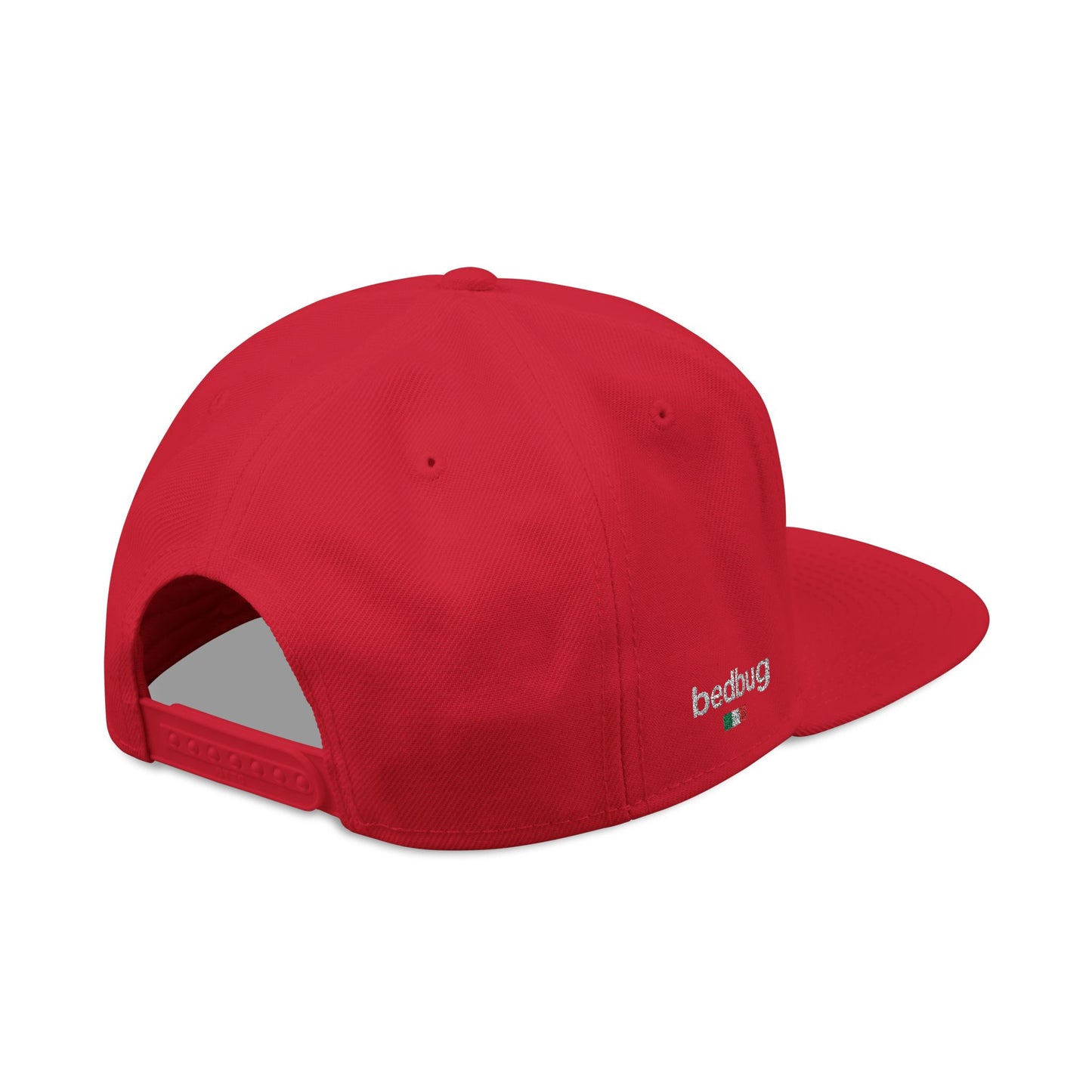 LIL SNUFF × SKINNY — Rock On Embroidered Snapback Cap