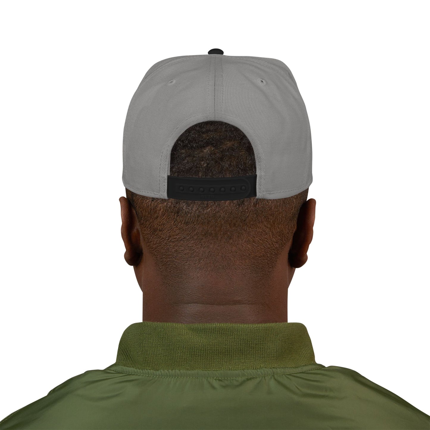 LIL SNUFF × SKINNY — Rock On Embroidered Snapback Cap