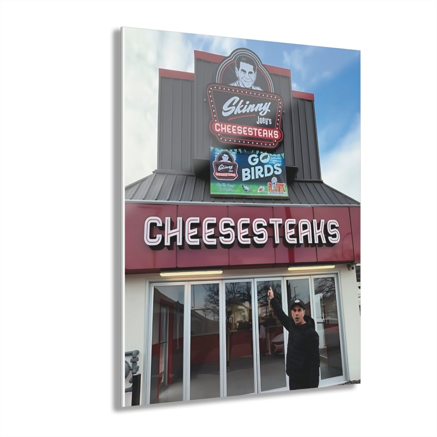 Skinny Joey Merlino @ Skinny Joey’s Cheesesteaks Acrylic Wall Art