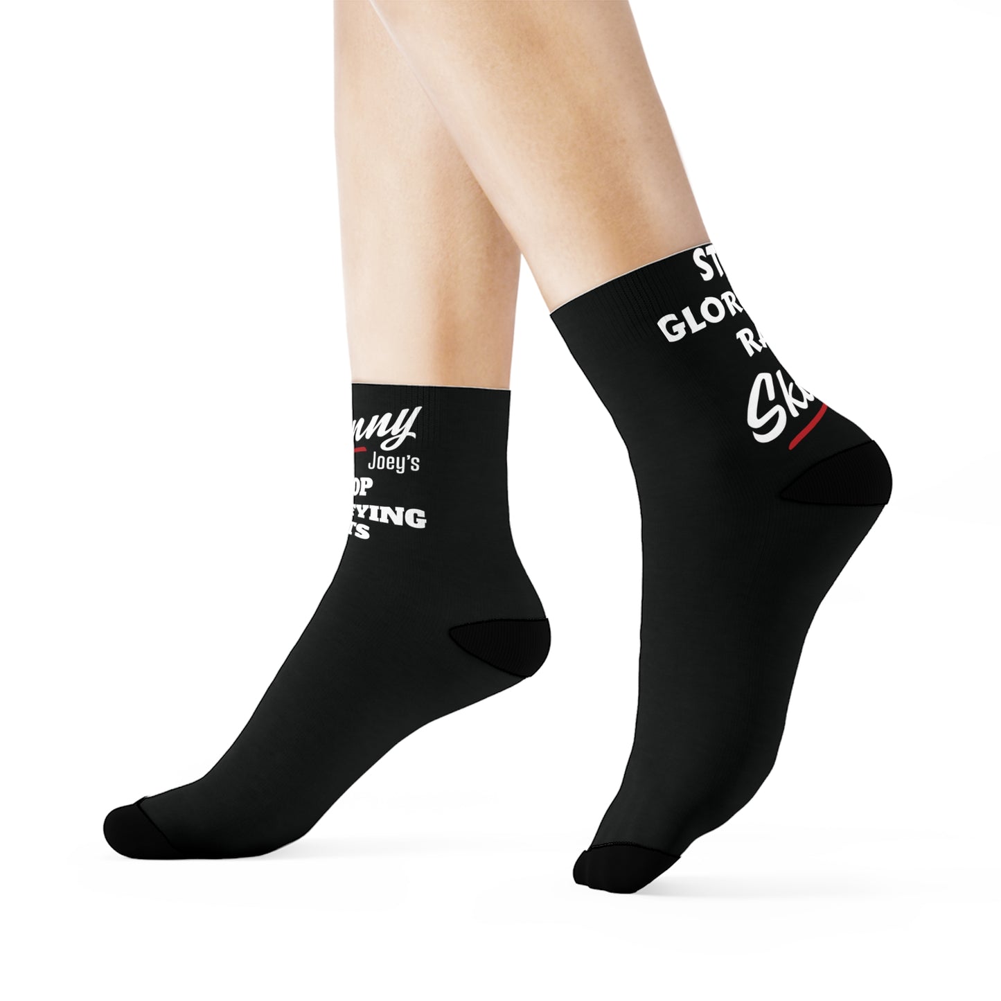 STOP GLORIFYING RATS SOCKS