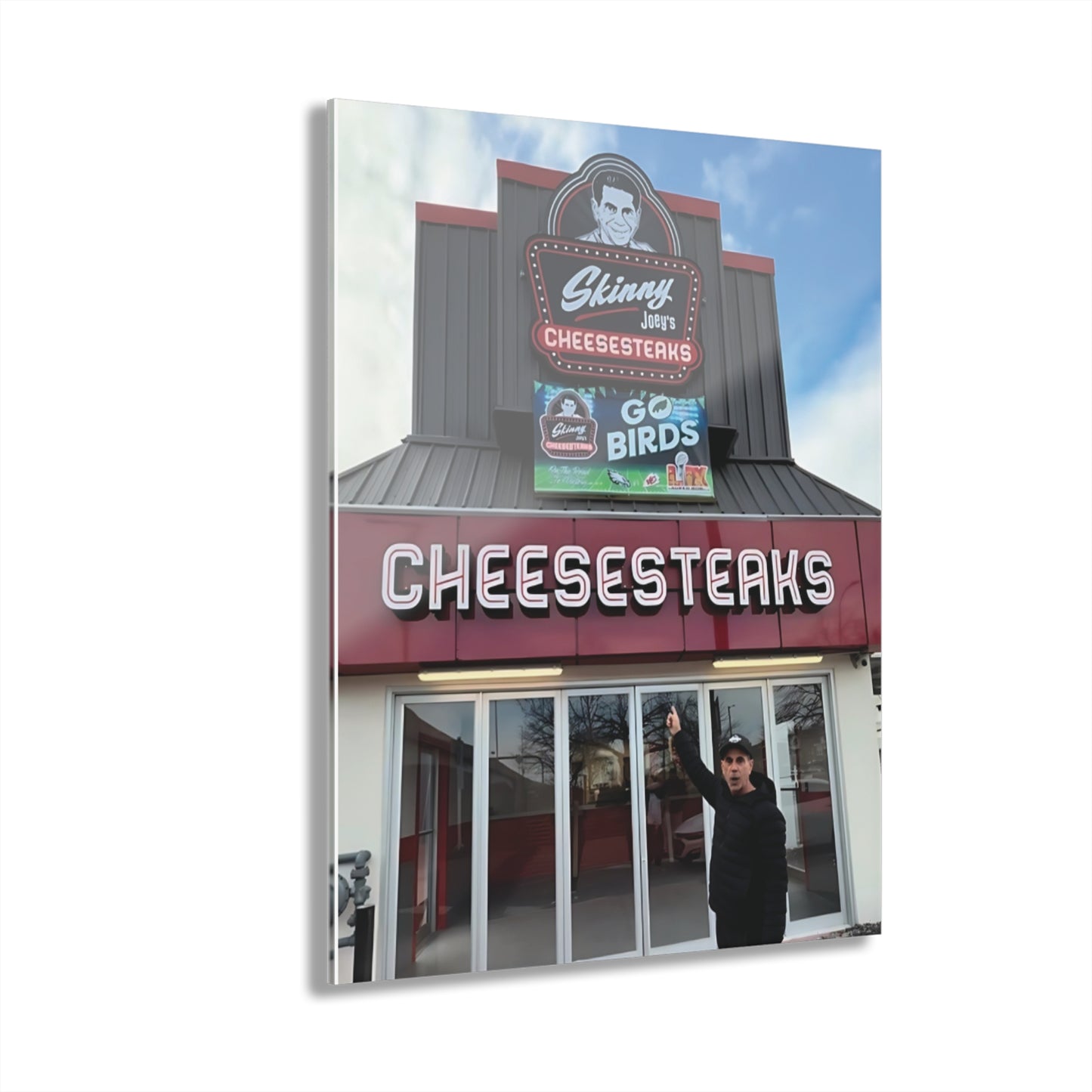 Skinny Joey Merlino @ Skinny Joey’s Cheesesteaks Acrylic Wall Art
