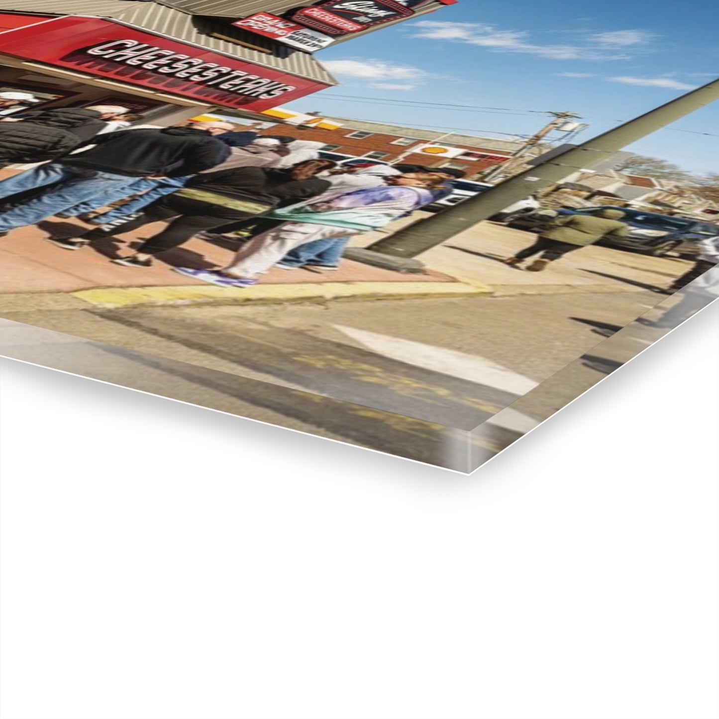 Skinny Joey's Cheesesteaks Acrylic Wall Art