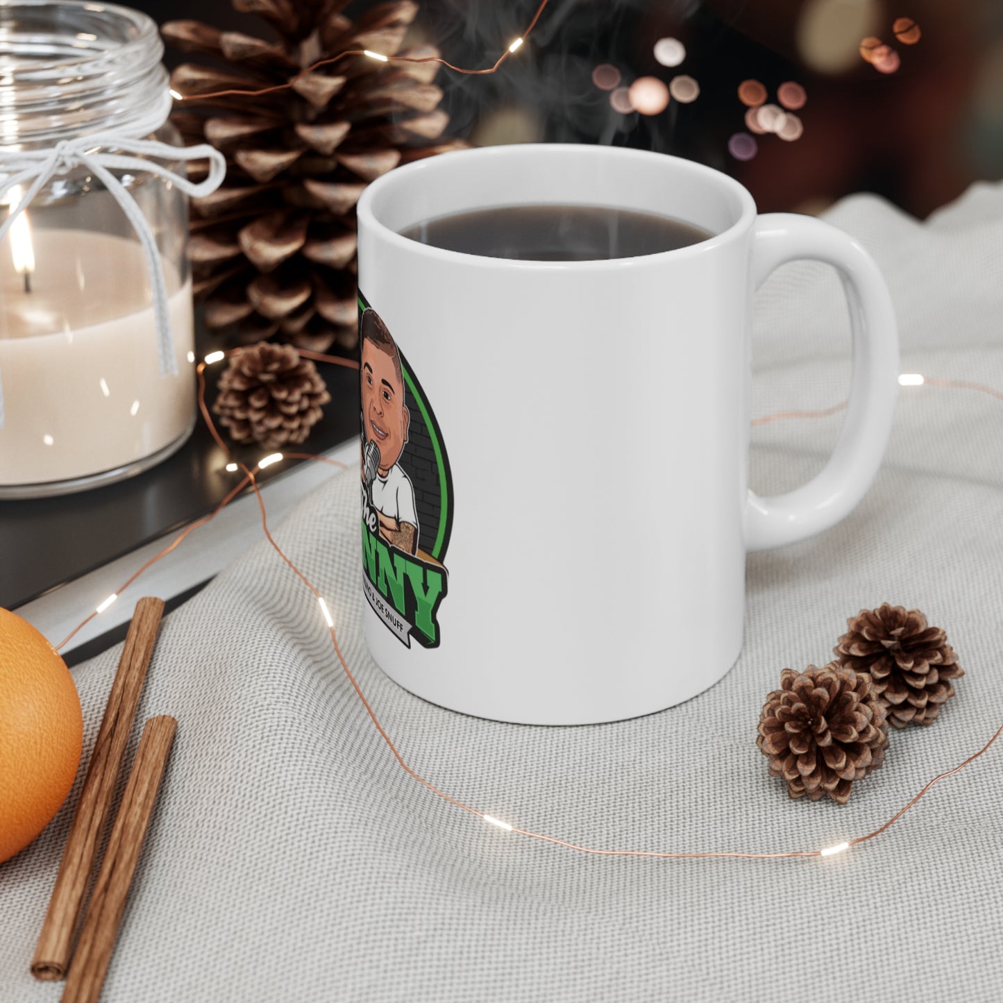The Skinny Podcast Mug, 11oz Coffee Cup