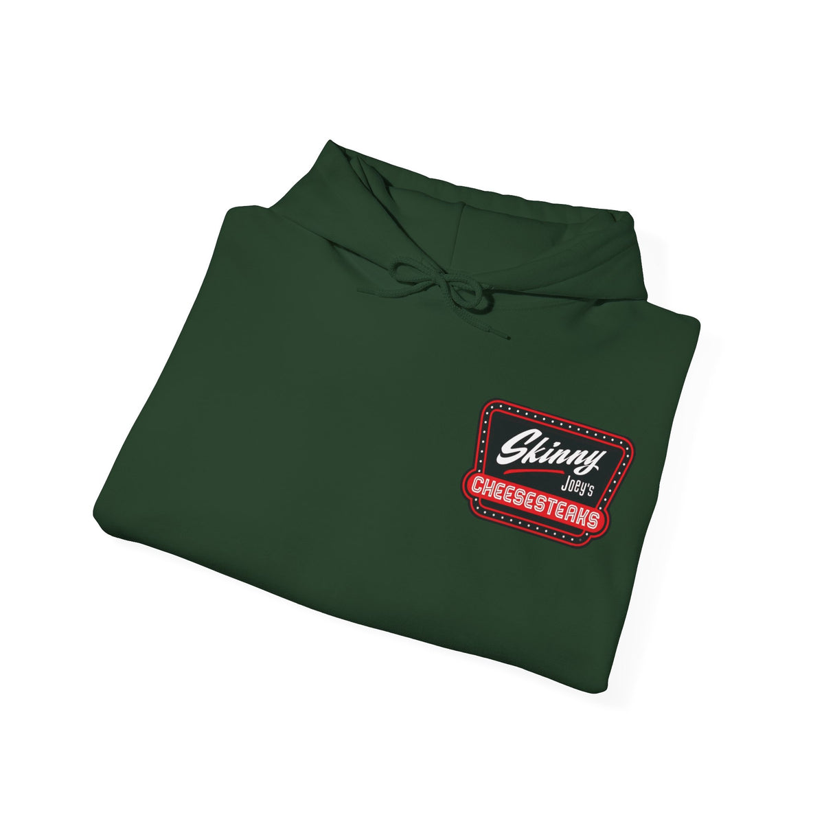 Skinny Joey's Cheesesteaks logo hoodie, gallery photo 27, Philly culture apparel