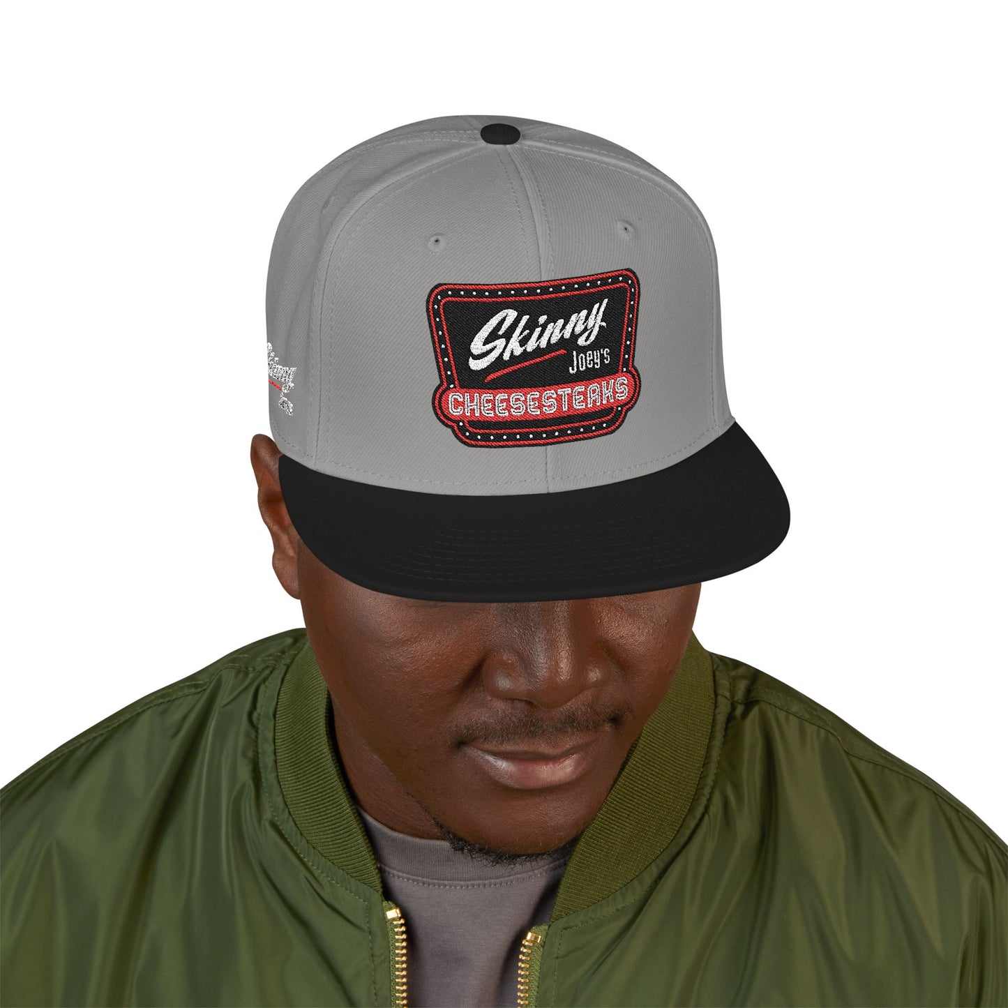Skinny Joey’s Embroidery Snapback Hat