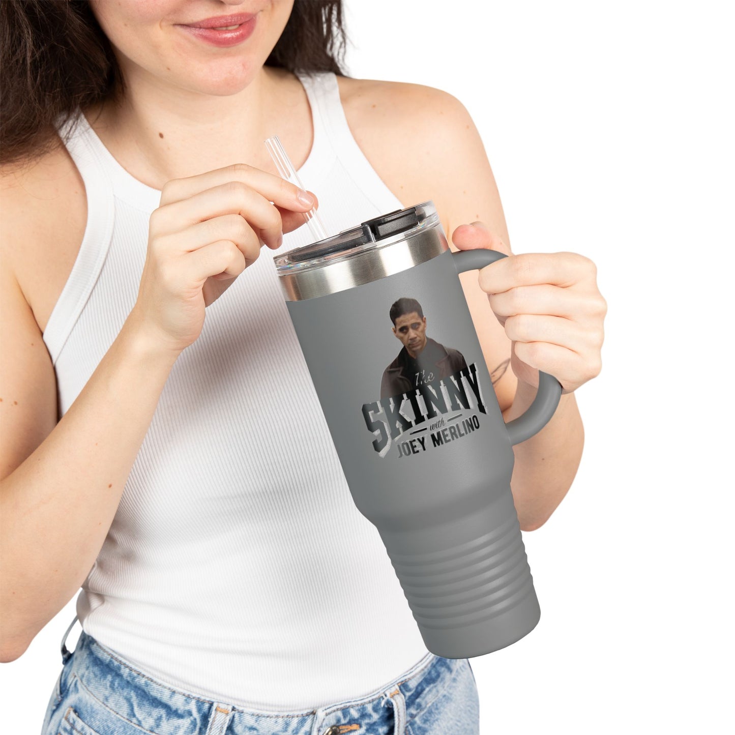 The Skinny Joey Merlino 40oz Insulated Travel Mug