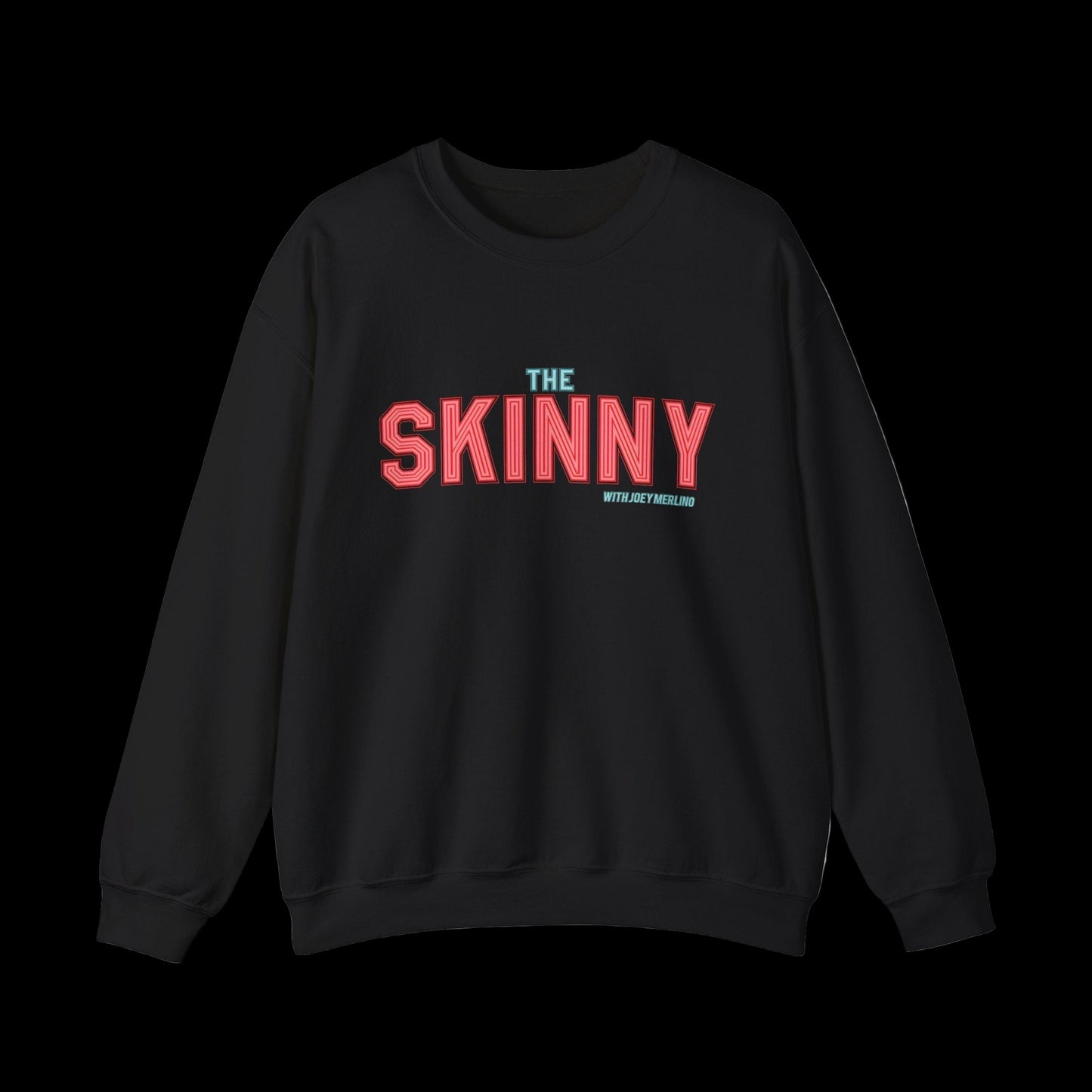 SKINNY Neon Sign Logo Crewneck Sweatshirt