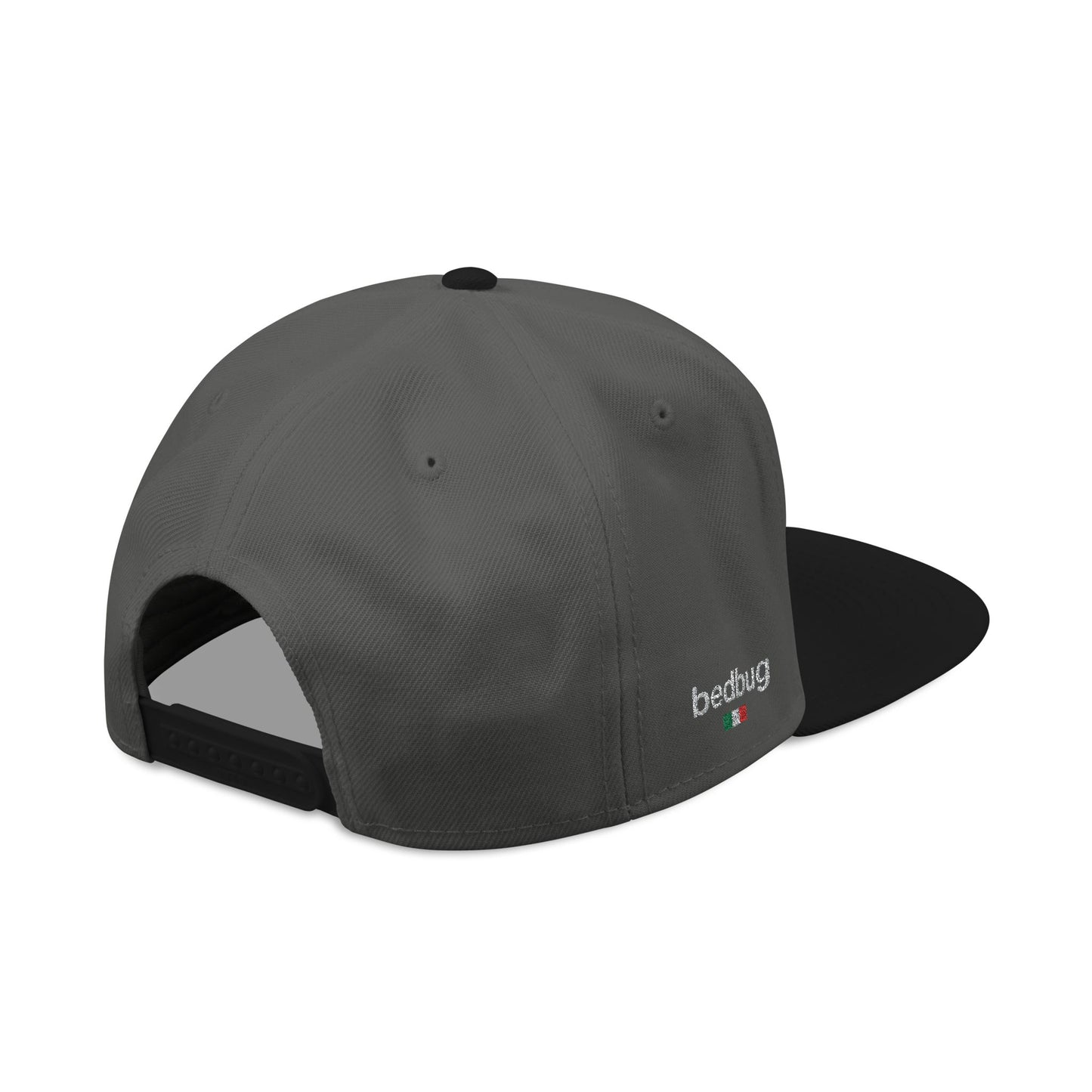 LIL SNUFF × SKINNY — Rock On Embroidered Snapback Cap