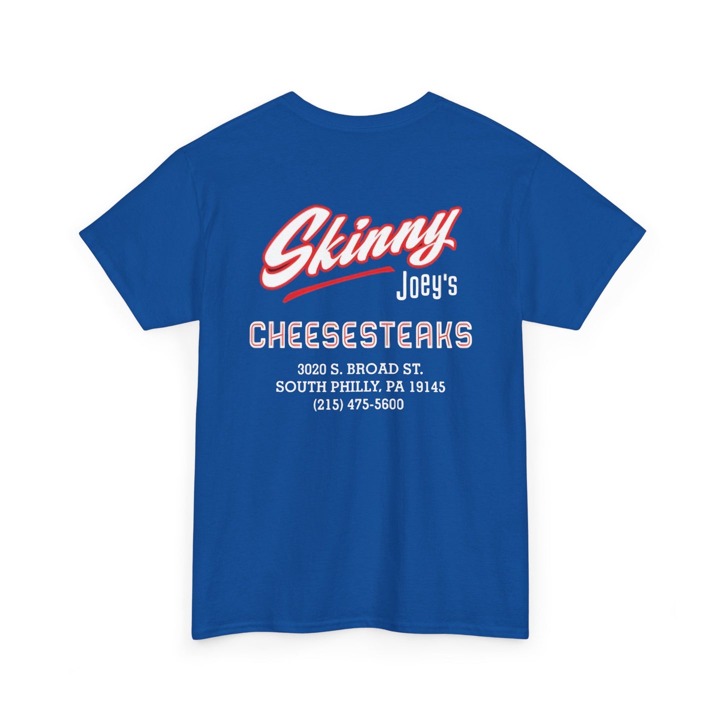 Skinny Joeys Cheesesteaks Unisex Heavy Cotton Tee