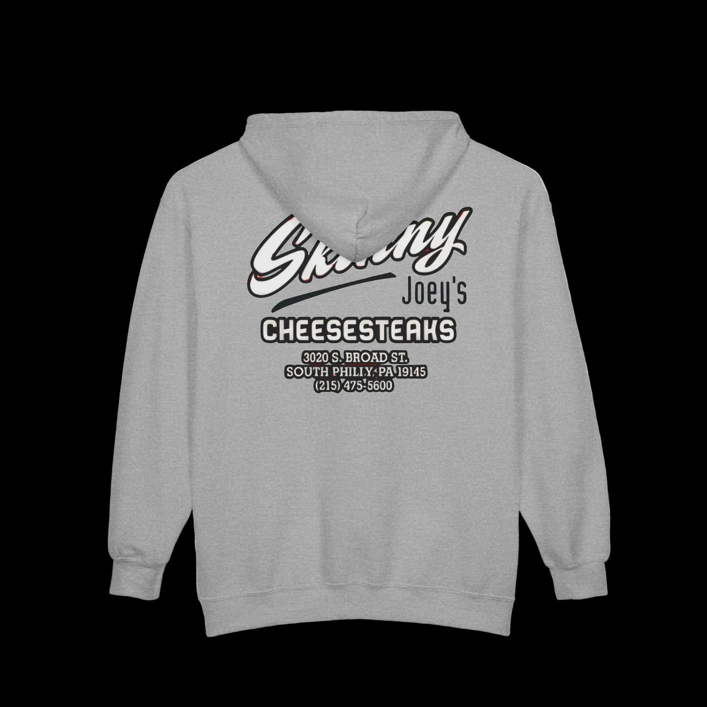 Skinny Joeys Swag Zip Hoodie - product detail - Skinny Joey's Cheesesteaks