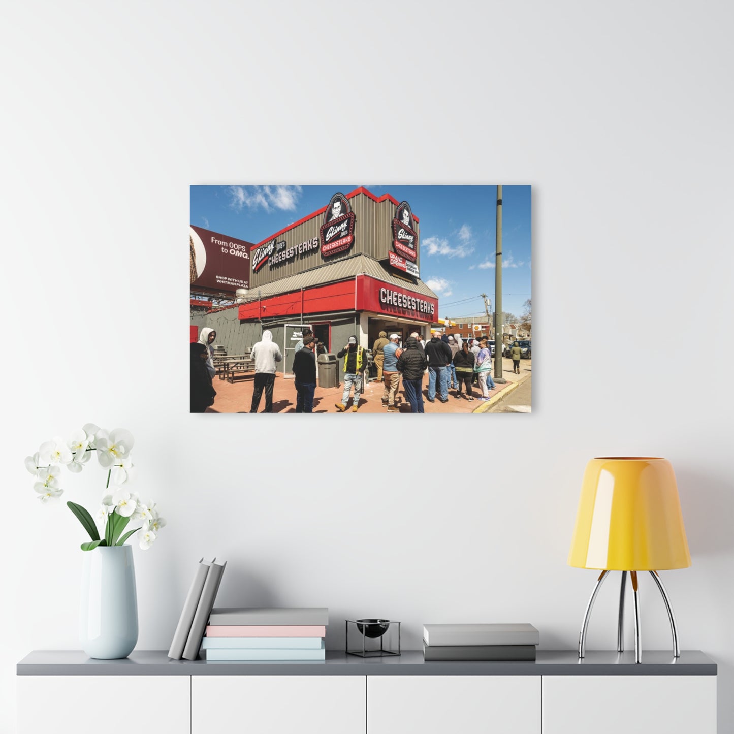 Skinny Joey's Cheesesteaks Acrylic Wall Art