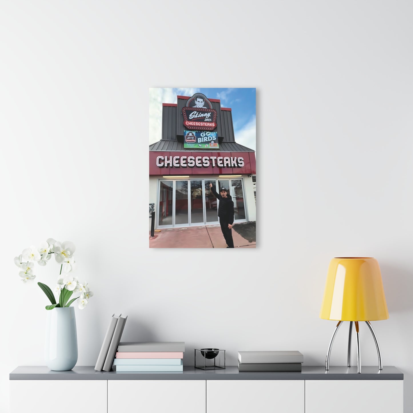 Skinny Joey Merlino @ Skinny Joey’s Cheesesteaks Acrylic Wall Art