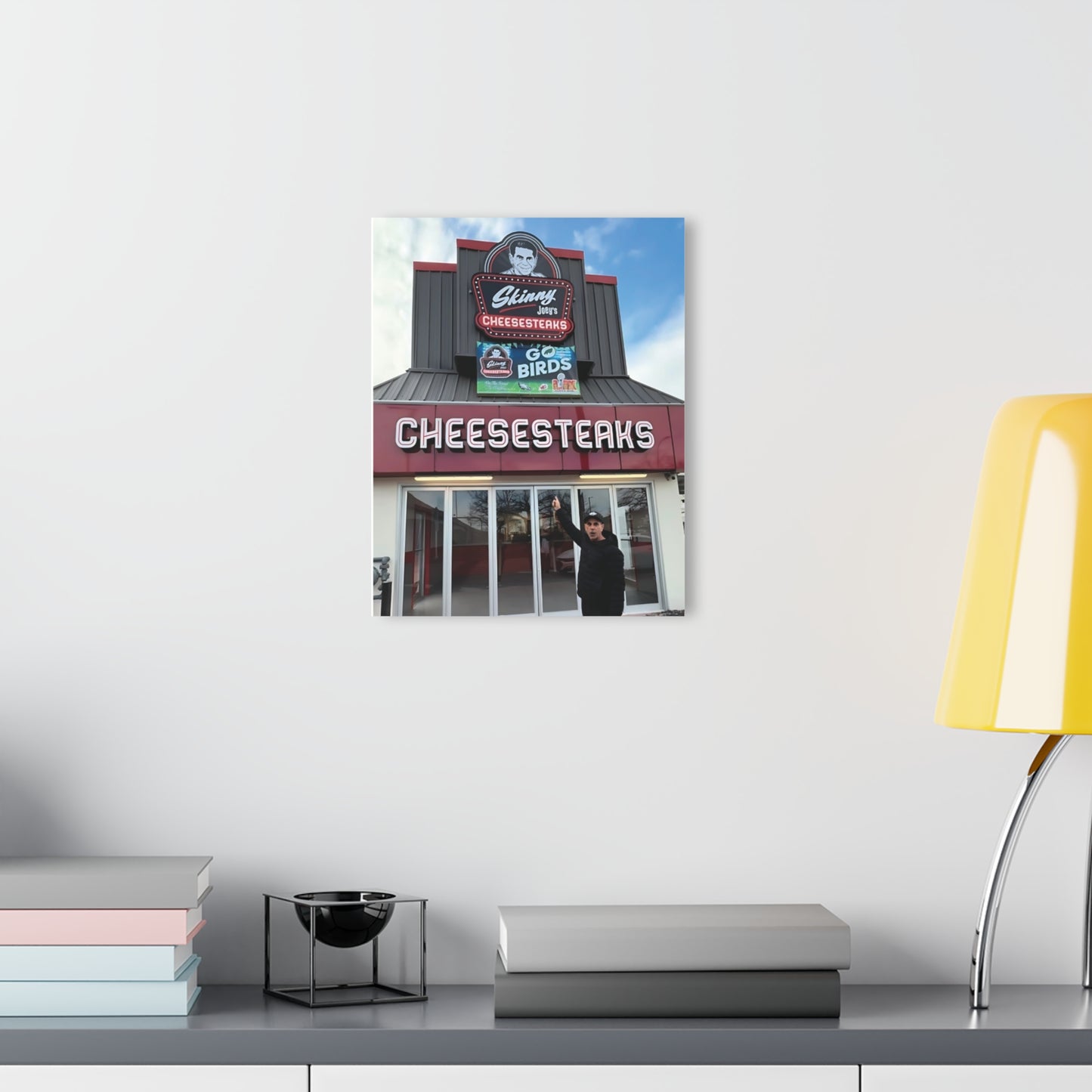 Skinny Joey Merlino @ Skinny Joey’s Cheesesteaks Acrylic Wall Art