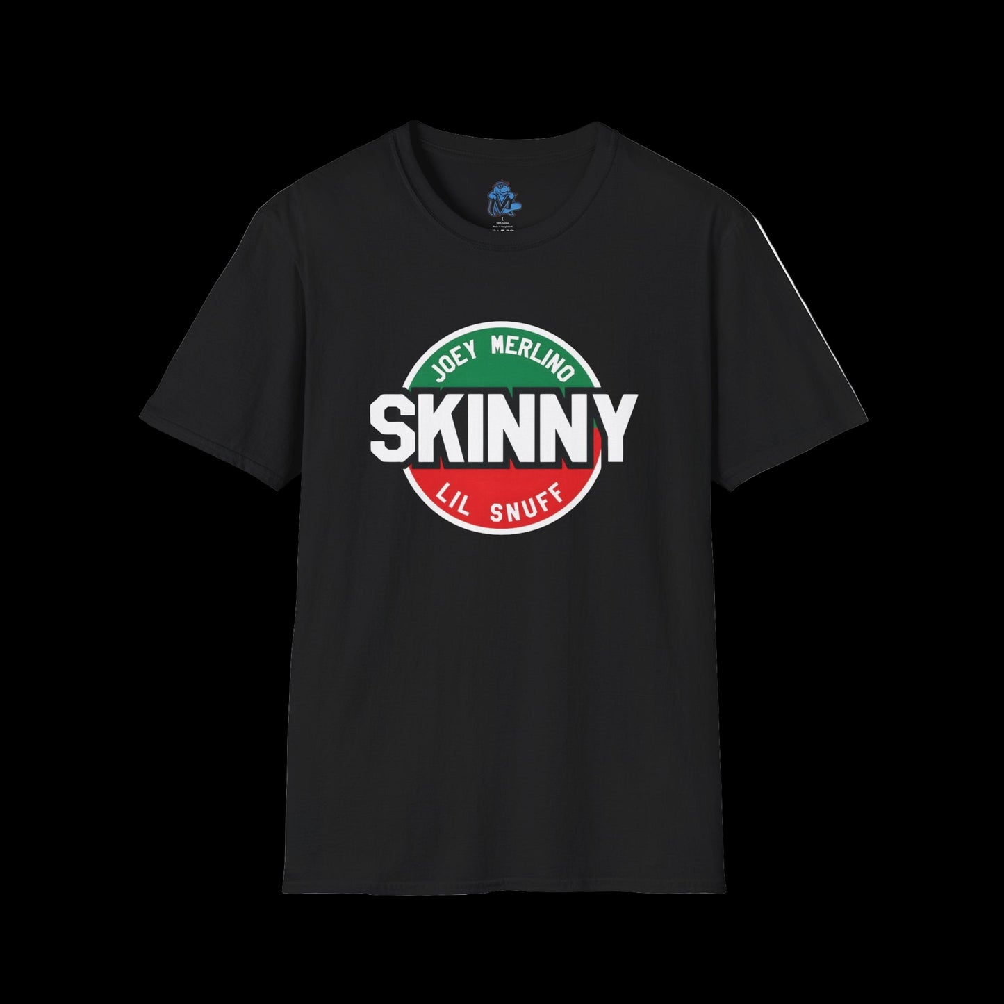 The Skinny Italian Flag Logo Variation Clothing Made by Manateez Designs