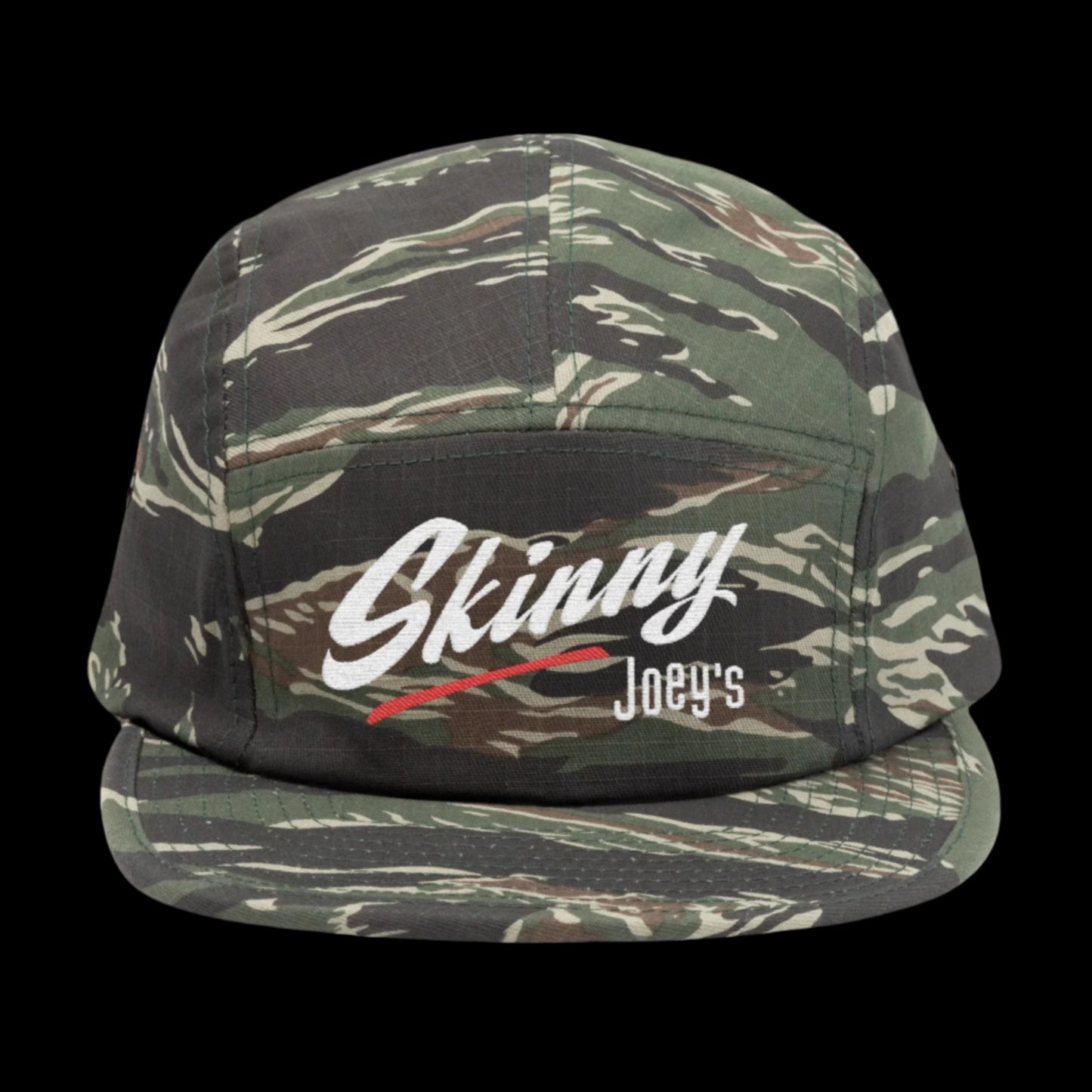 Skinny Joey Merlino 5-panel hat featuring official Skinny Joey Merlino logo, perfect for fans of Skinny Joey Merlino, Skinny Joey’s Cheesesteaks, and The Skinny with Joey Merlino Podcast. This Skinny Joey Merlino cap blends South Philly street style with classic Skinny Joey Merlino fashion. A must-have for Joey Merlino supporters, real ones, and anyone loyal to Skinny Joey Merlino’s legacy