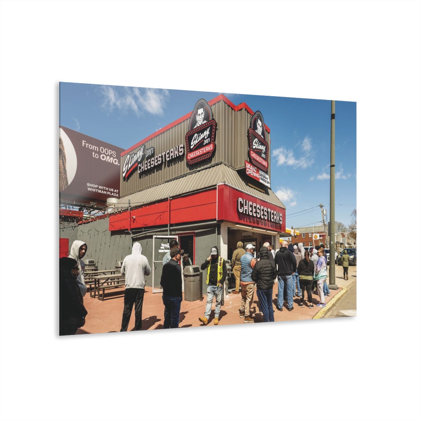 Skinny Joey's Cheesesteaks Acrylic Wall Art