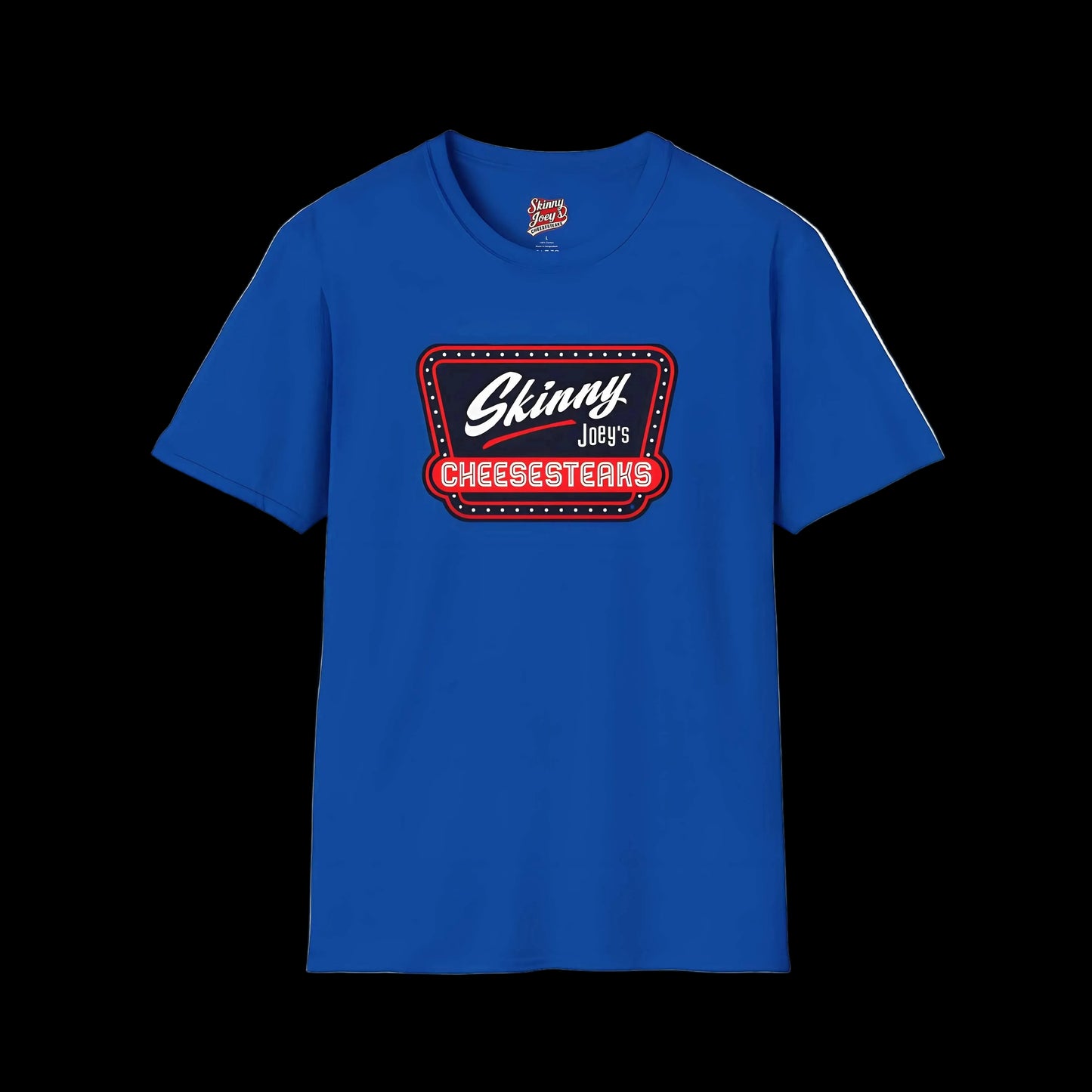 Skinny Joey Cheesesteaks Official Philly Merch Tee Shirt