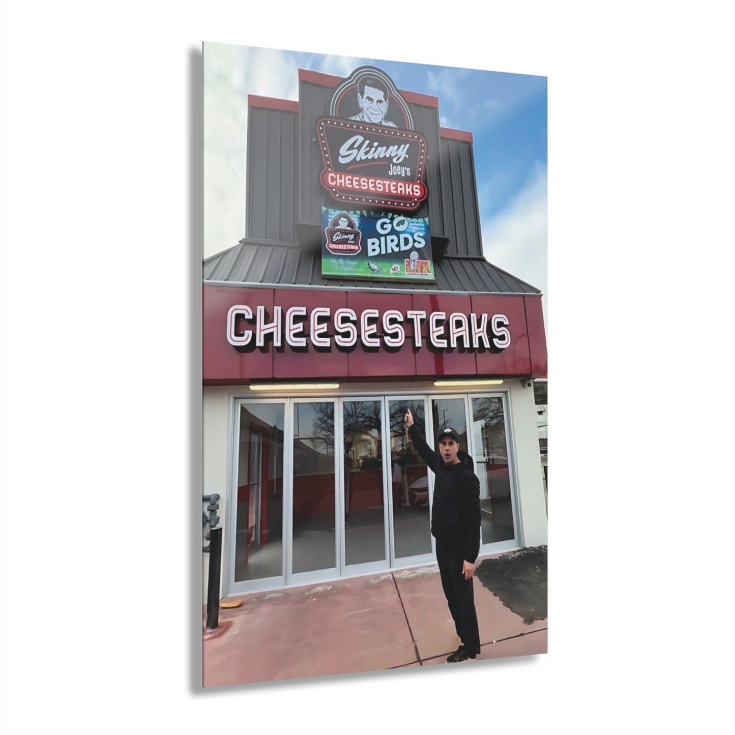 Skinny Joey Merlino @ Skinny Joey’s Cheesesteaks Acrylic Wall Art