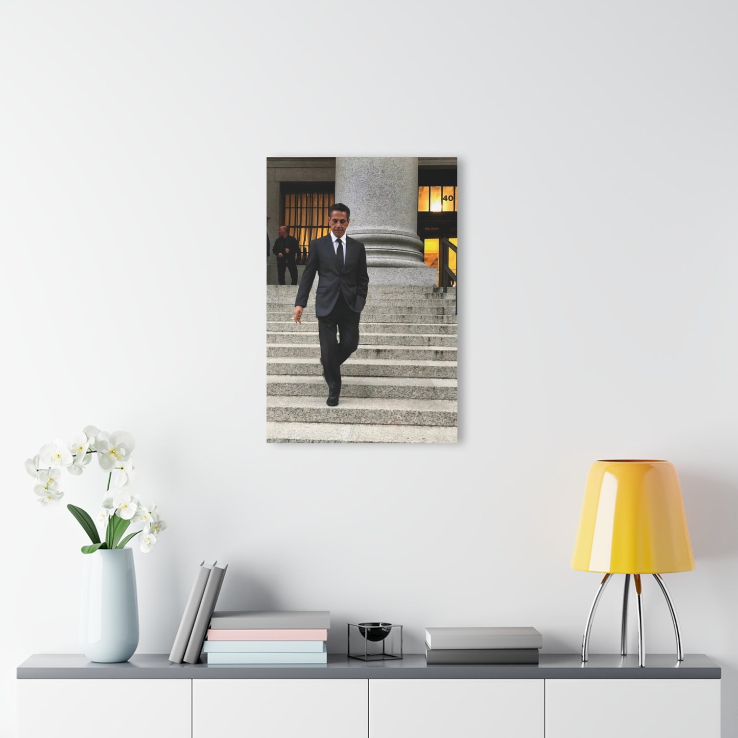 Skinny Joey Merlino No Rats Acrylic Wall Art