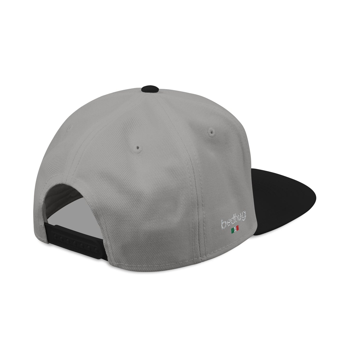 LIL SNUFF × SKINNY — Rock On Embroidered Snapback Cap