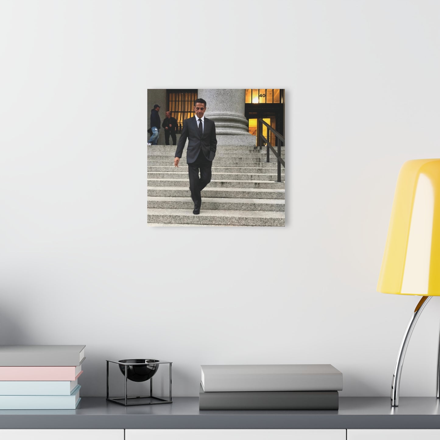 Skinny Joey Merlino No Rats Acrylic Wall Art