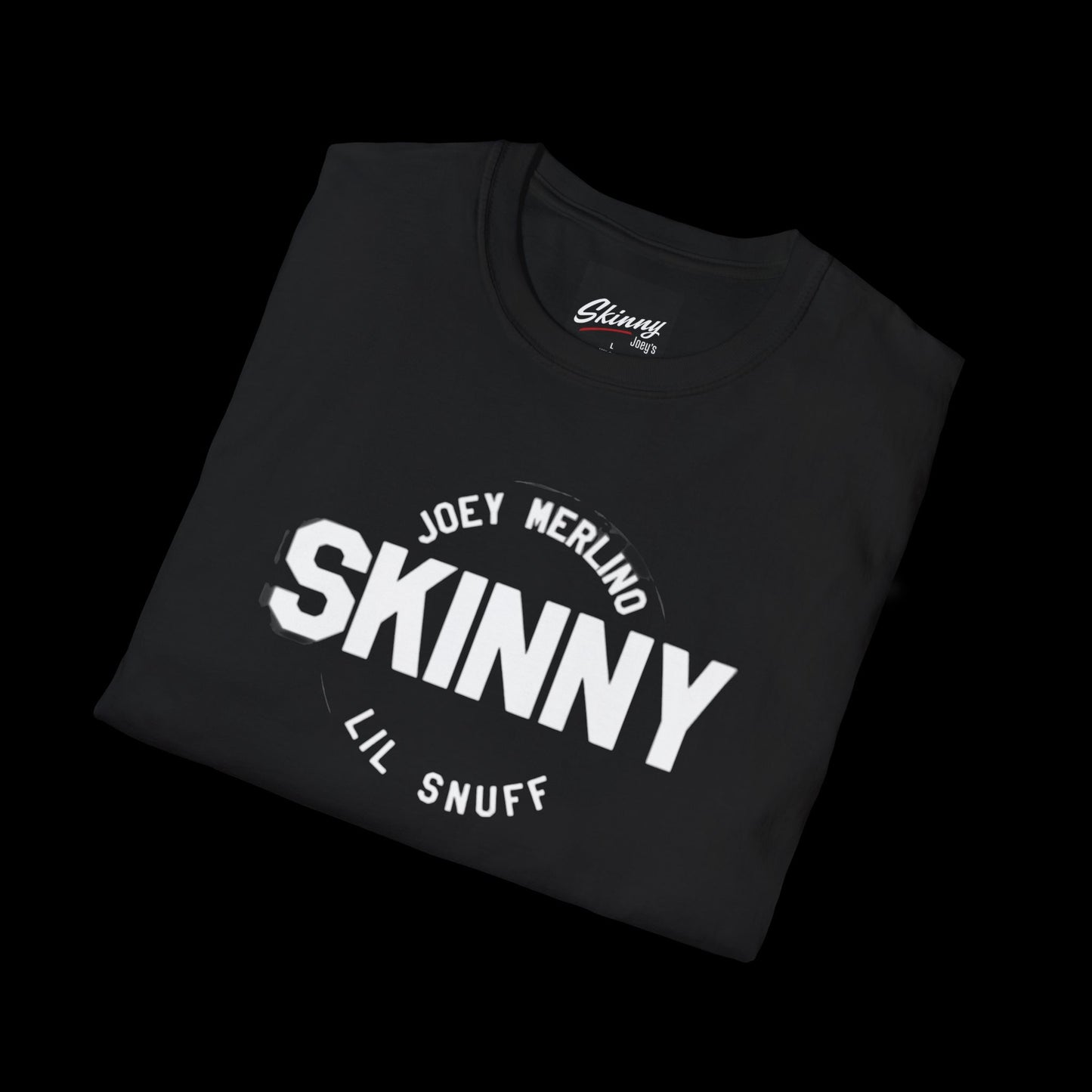 Skinny Joey Merlino & Lil Snuff Podcast Logo T-Shirt (GLOBAL)