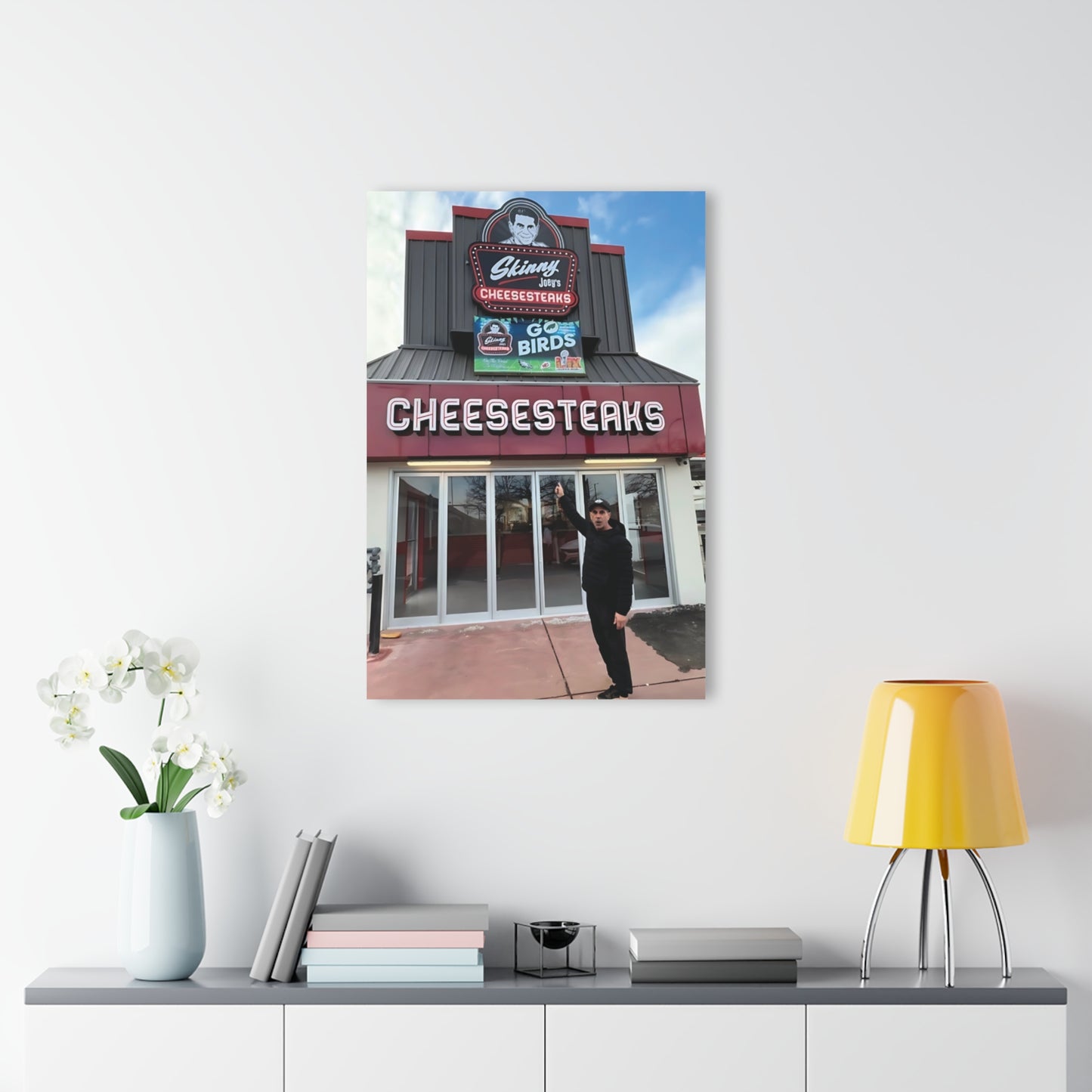 Skinny Joey Merlino @ Skinny Joey’s Cheesesteaks Acrylic Wall Art