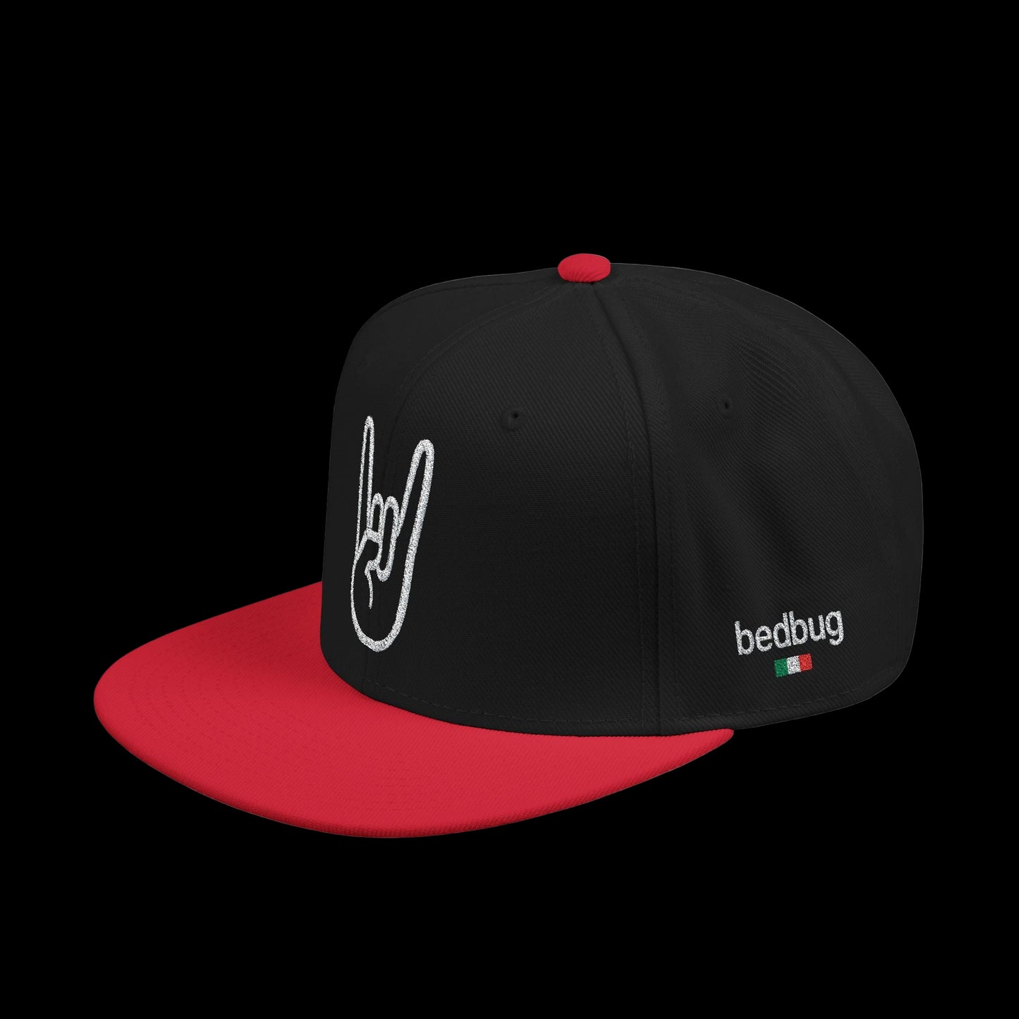 LIL SNUFF x SKINNY Embroidered Snapback Cap