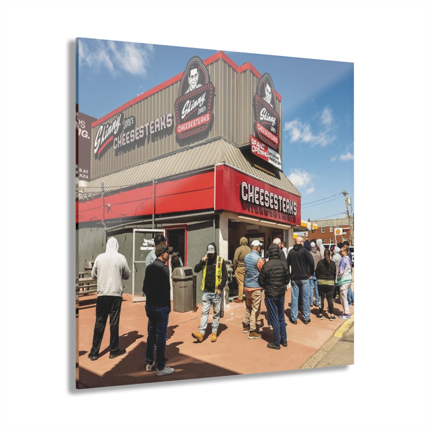 Skinny Joey's Cheesesteaks Acrylic Wall Art