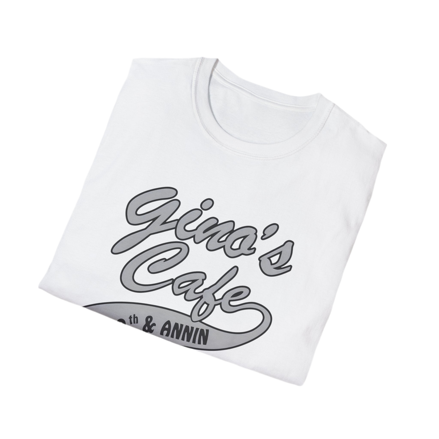 Gino's Cafe 12th & Annin T-Shirt by Manateez Designs