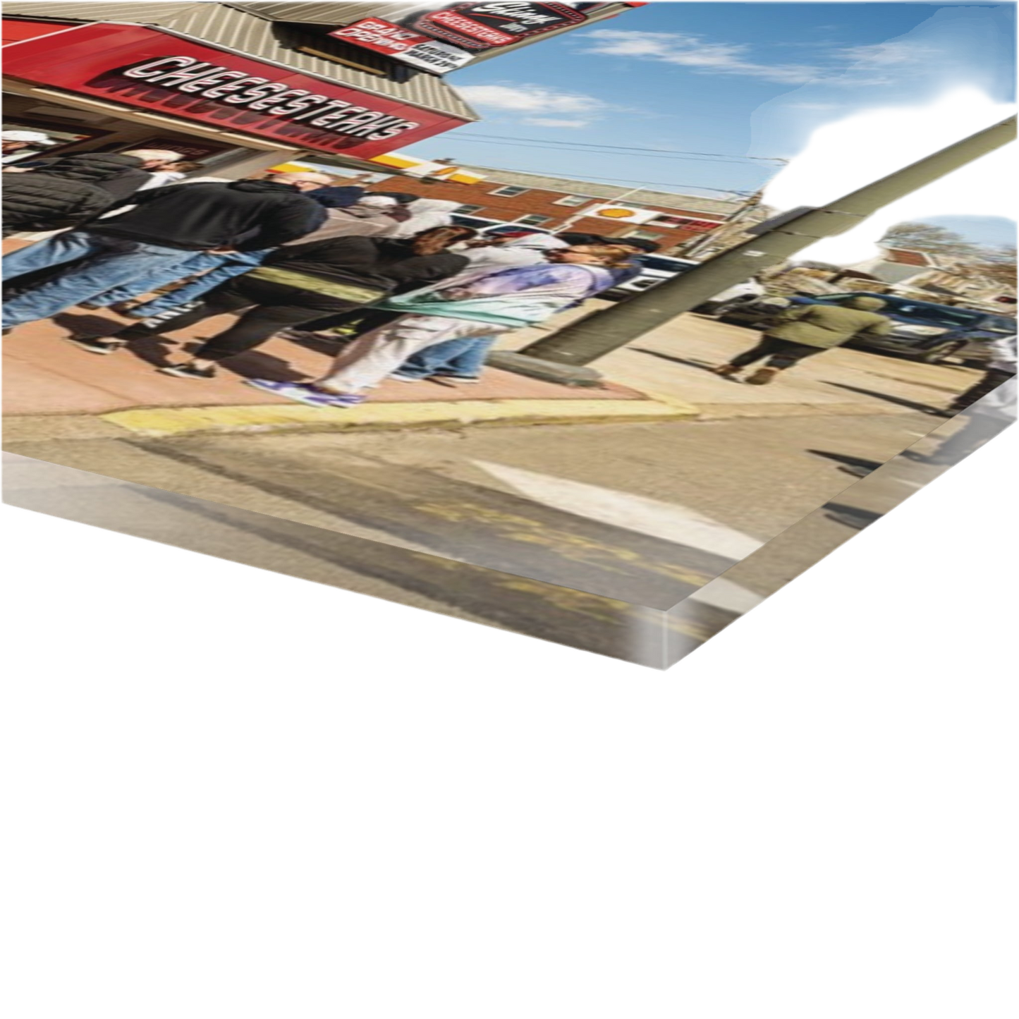 Skinny Joey's Cheesesteaks Acrylic Wall Art