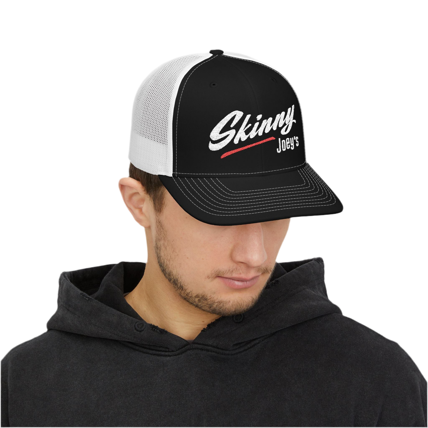 Skinny Joey's Snapback Trucker Embroidered Hat