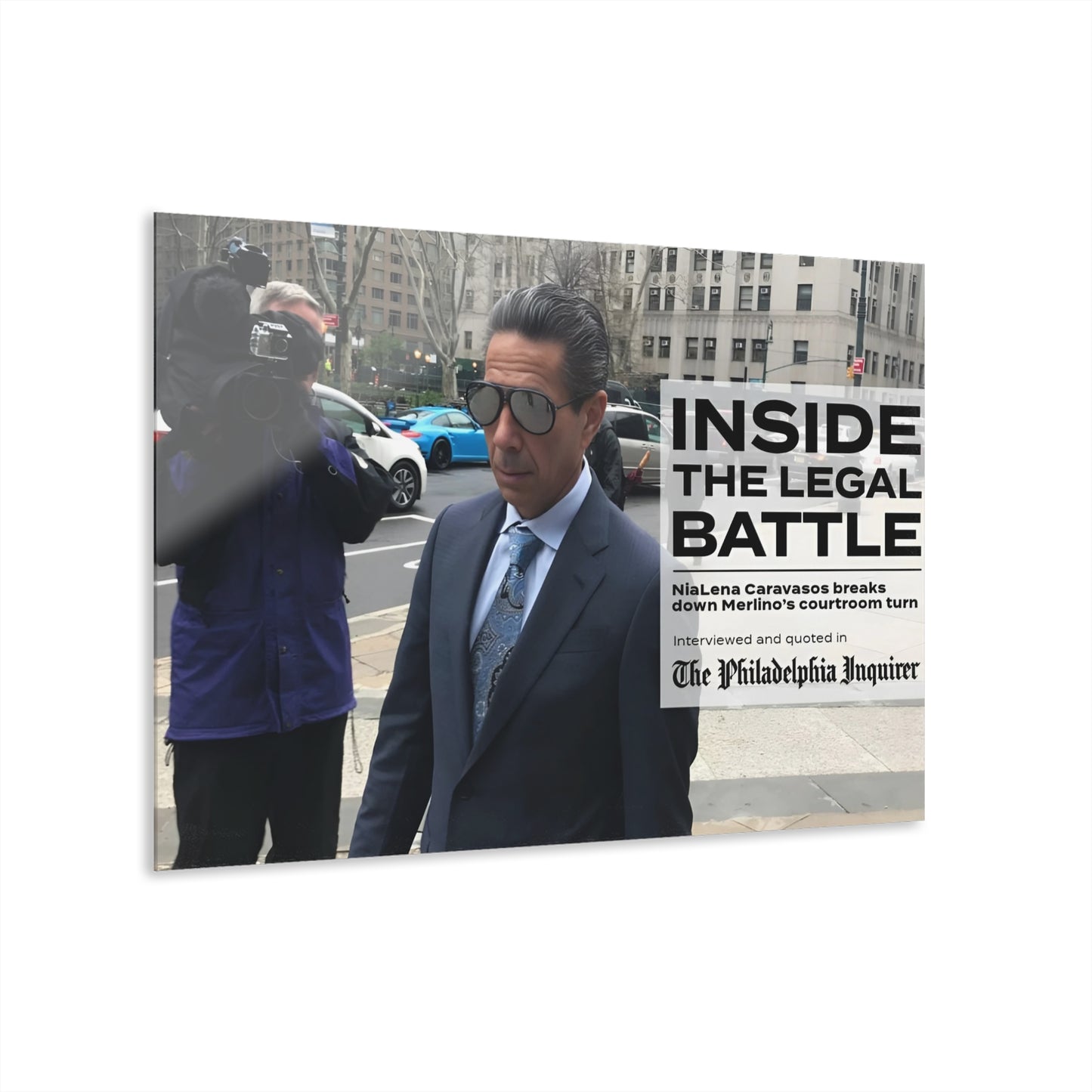 Joey Merlino Life On The Line Acrylic Wall Art