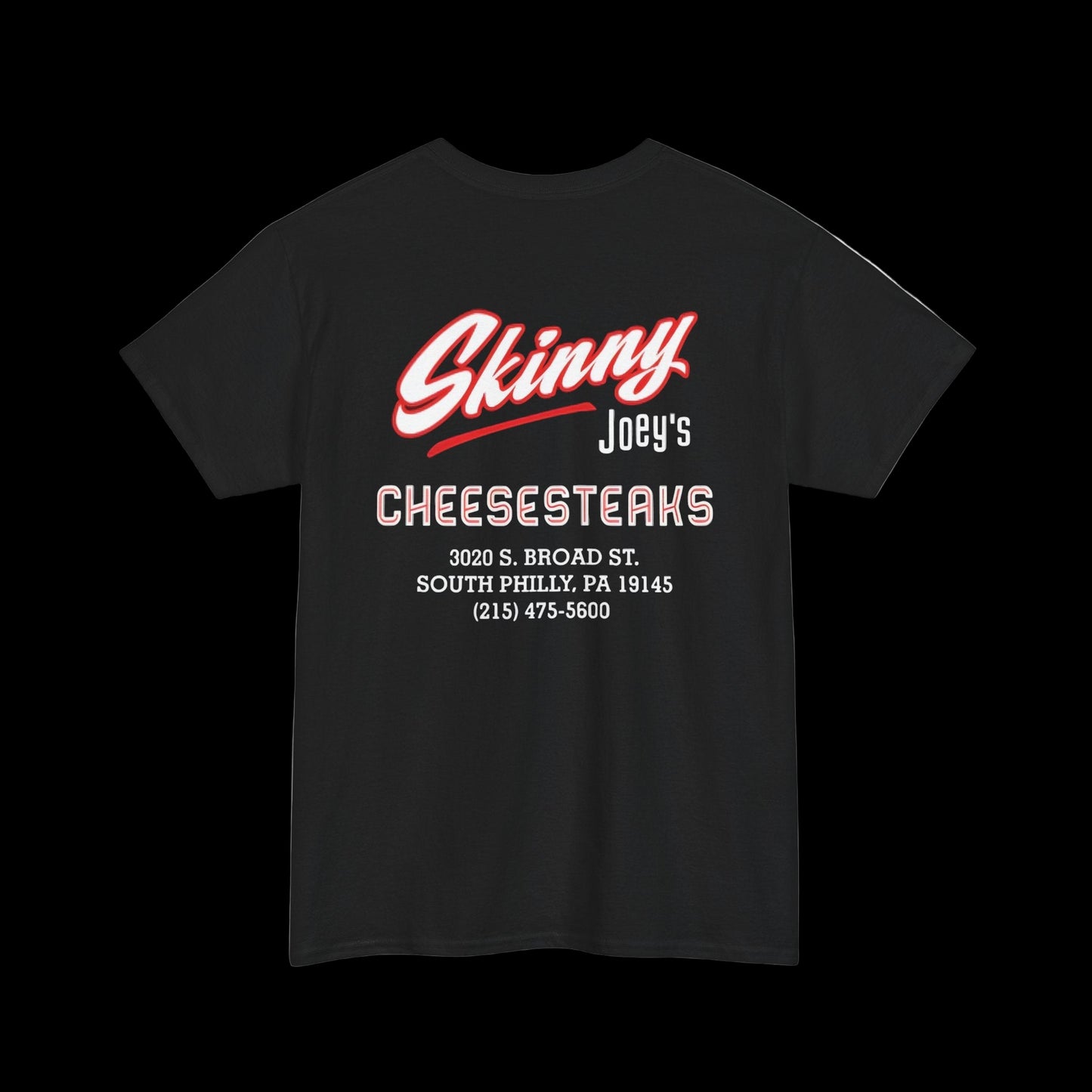 Skinny Joeys Cheesesteaks Unisex Heavy Cotton Tee