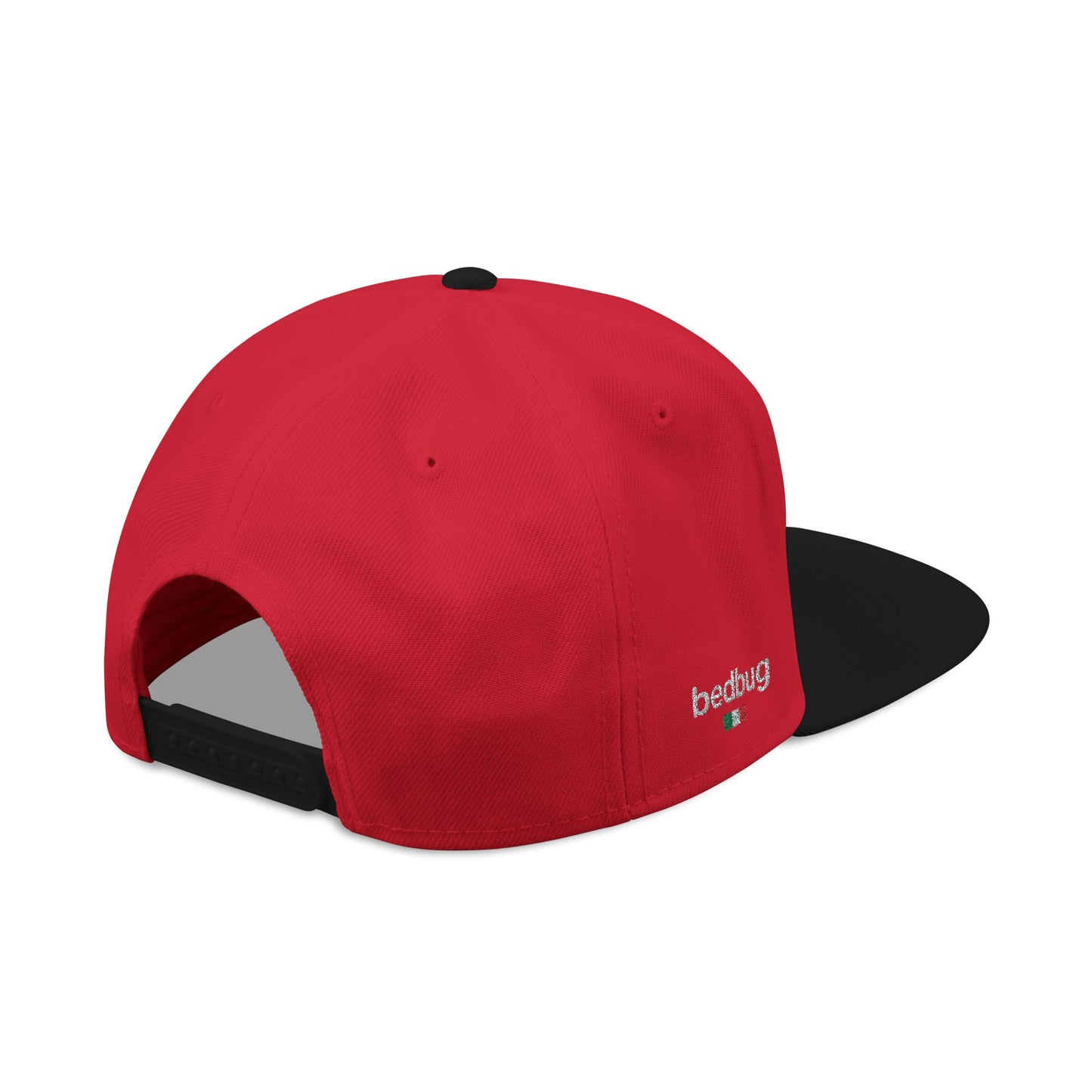 LIL SNUFF × SKINNY — Rock On Embroidered Snapback Cap