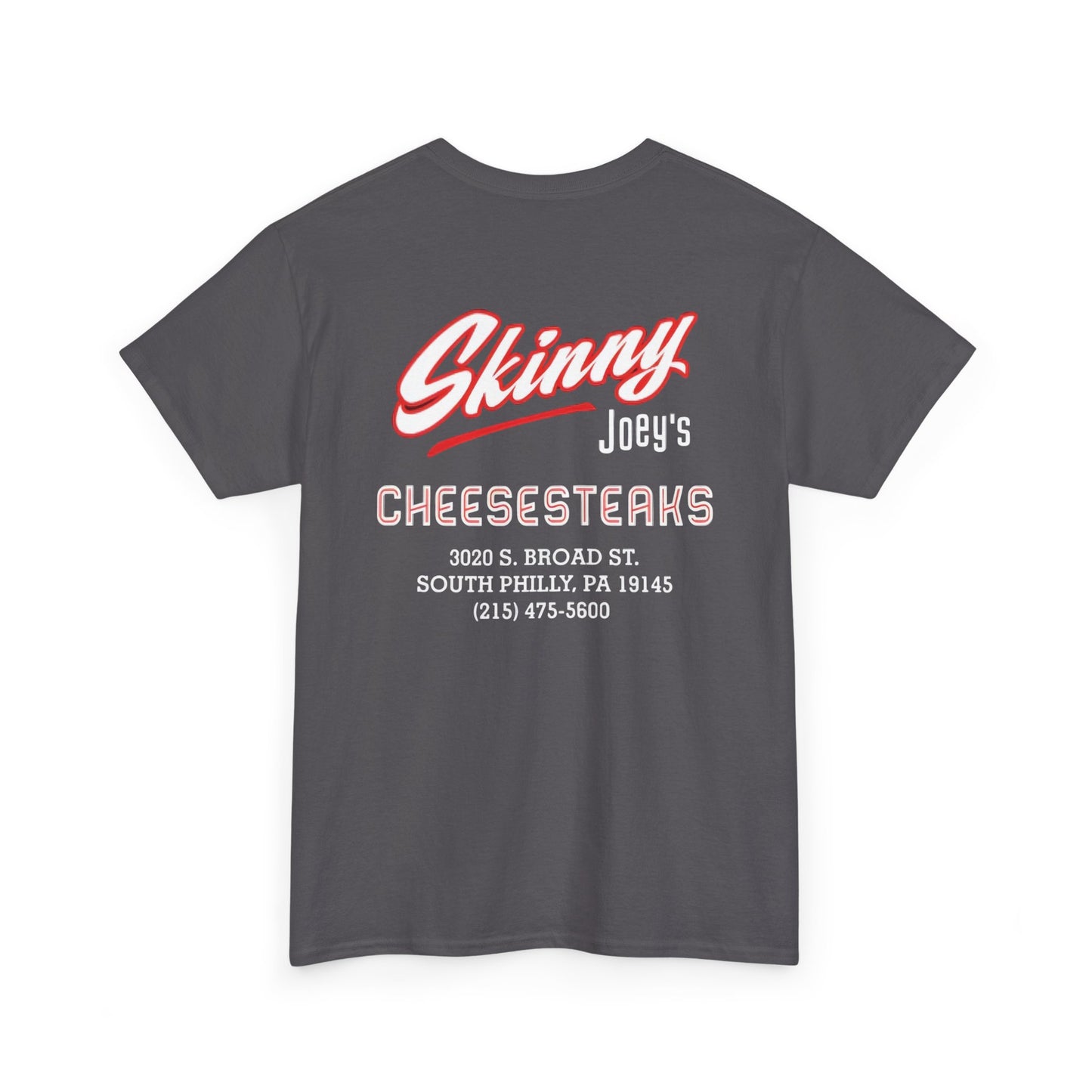 Skinny Joeys Cheesesteaks Unisex Heavy Cotton Tee