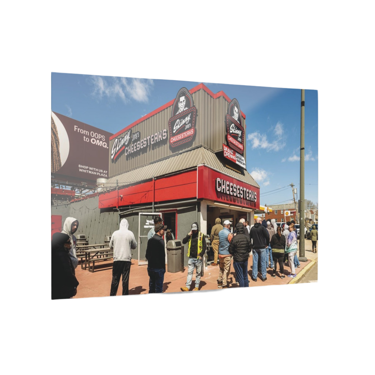 Skinny Joey's Cheesesteaks Acrylic Wall Art