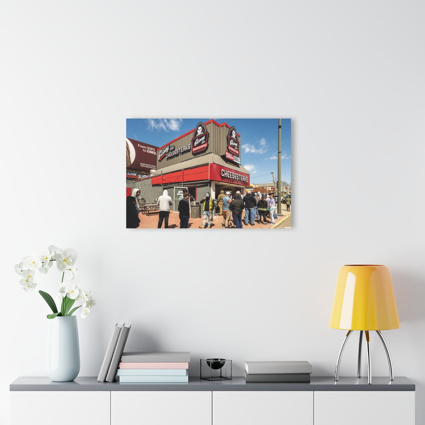 Skinny Joey's Cheesesteaks Acrylic Wall Art