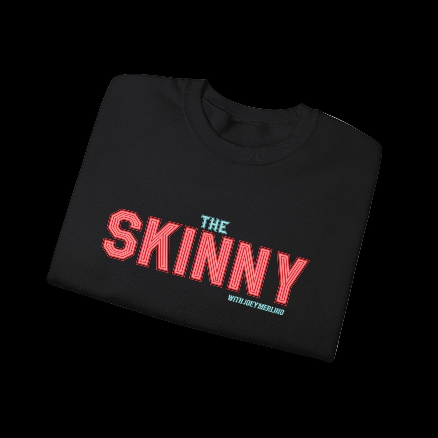 SKINNY Neon Sign Logo Crewneck Sweatshirt
