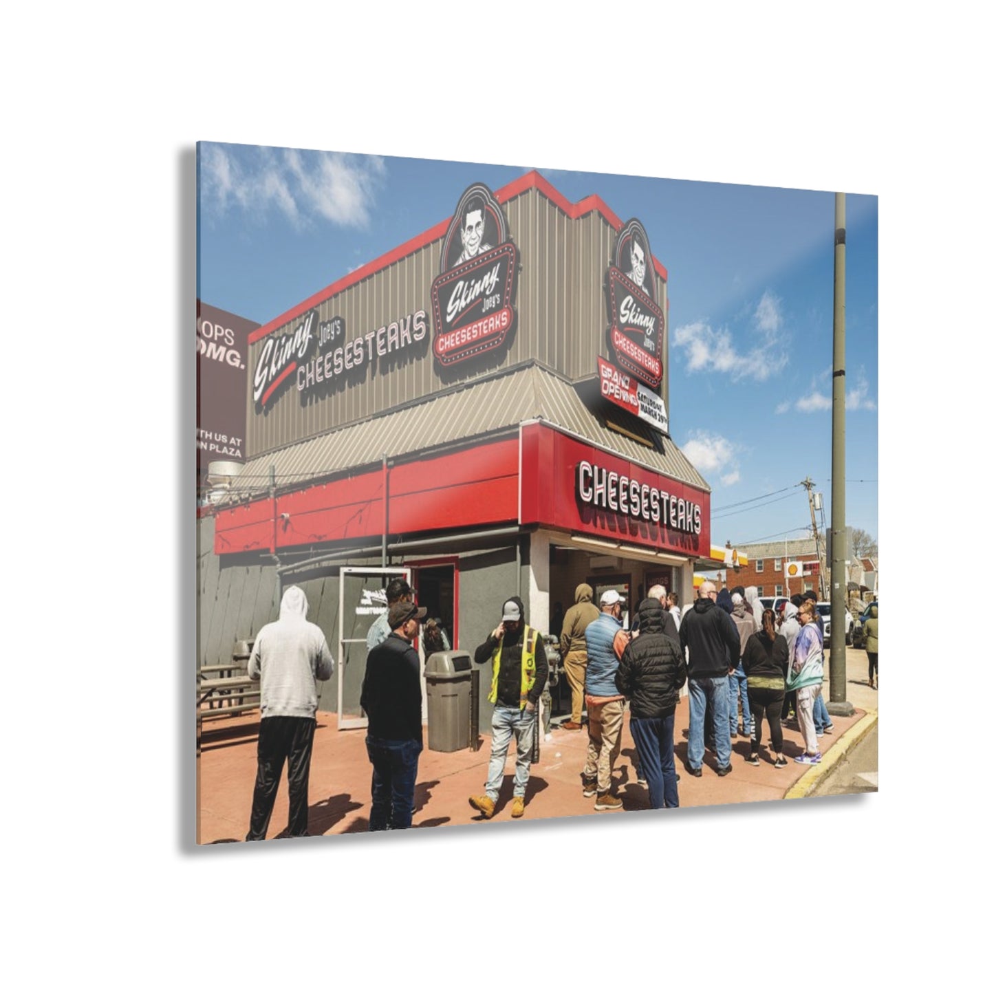Skinny Joey's Cheesesteaks Acrylic Wall Art