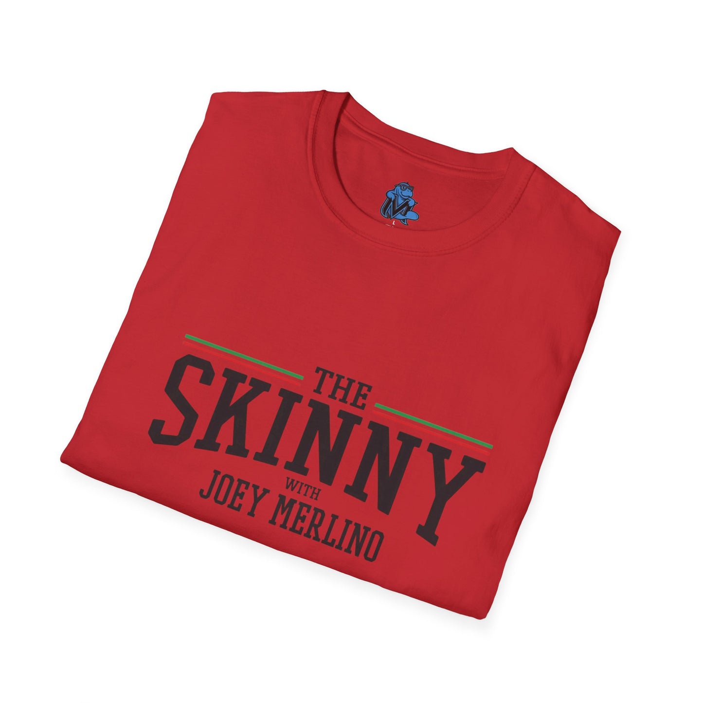 Stylish Unisex T-Shirt | The Skinny with Joey Merlino, Trendy Casual Wear, Gift for Friends, Comfortable Everyday Shirt, Ideal for Events