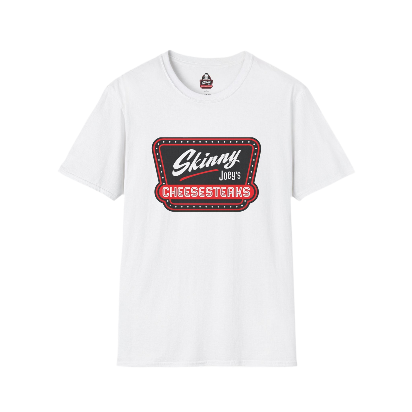 Skinny Joey's Cheesesteaks Unisex T-Shirt | Fun Foodie Apparel, Gift for Food Lovers, Casual Wear, Philadelphia Souvenir