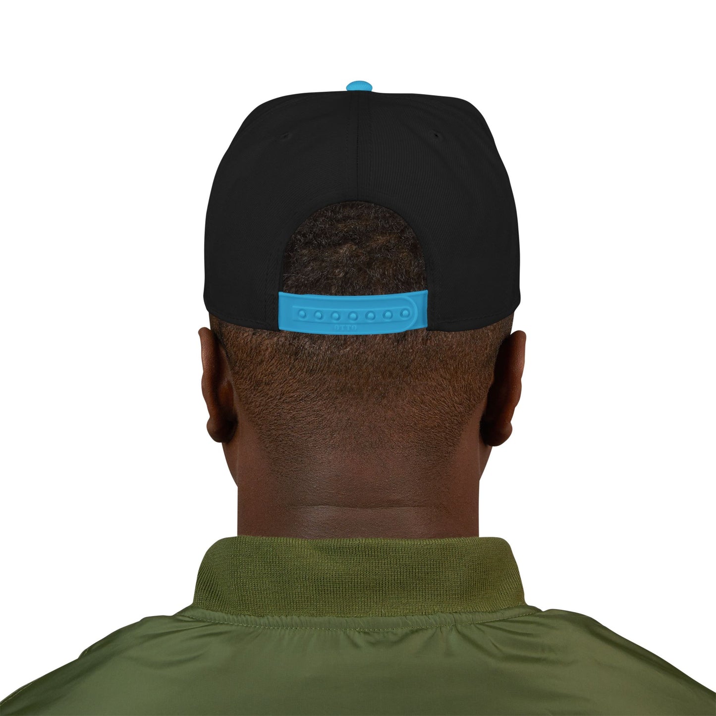 LIL SNUFF × SKINNY — Rock On Embroidered Snapback Cap