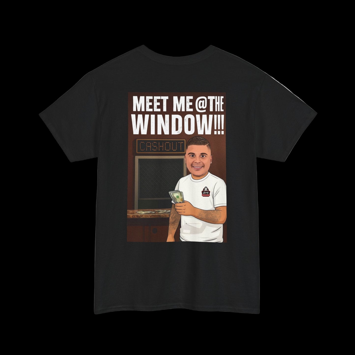 Lil Snuff “Meet Me @ The Window” Unisex Heavy Cotton Tee