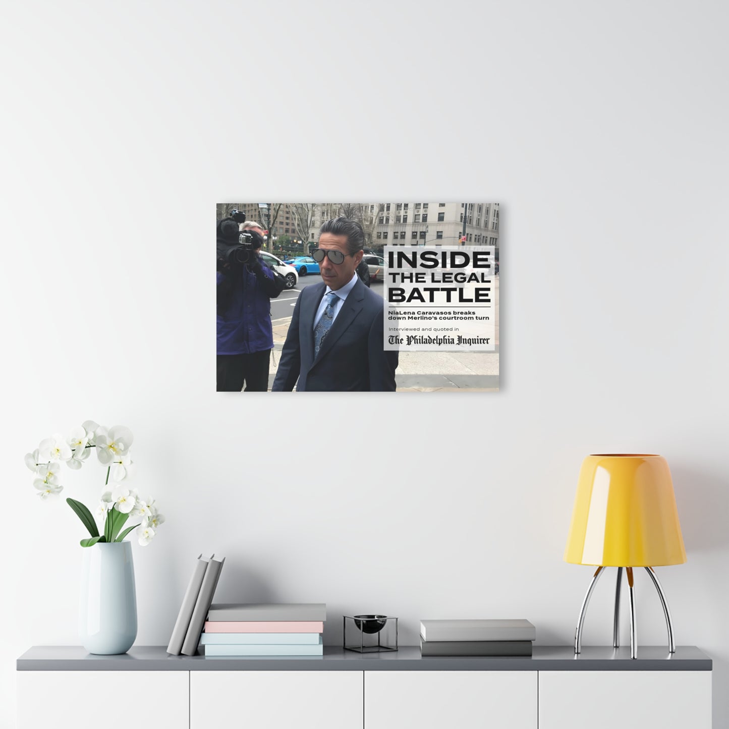 Joey Merlino Life On The Line Acrylic Wall Art